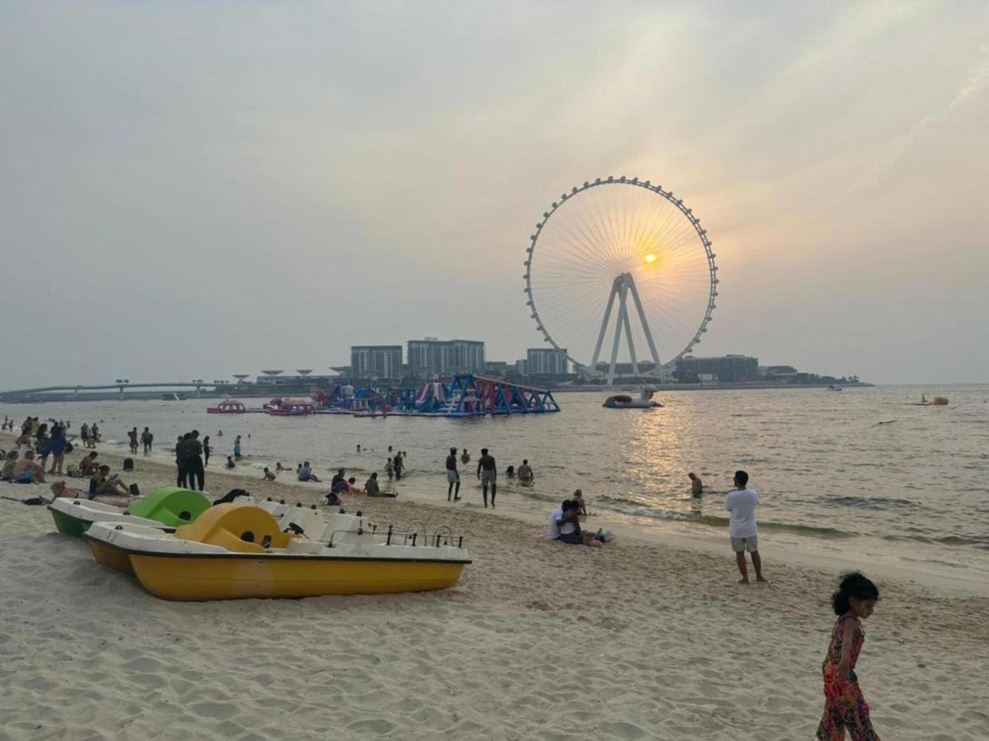 Ahlan New Horizon Marina Beach Jbr Dubai Exterior photo