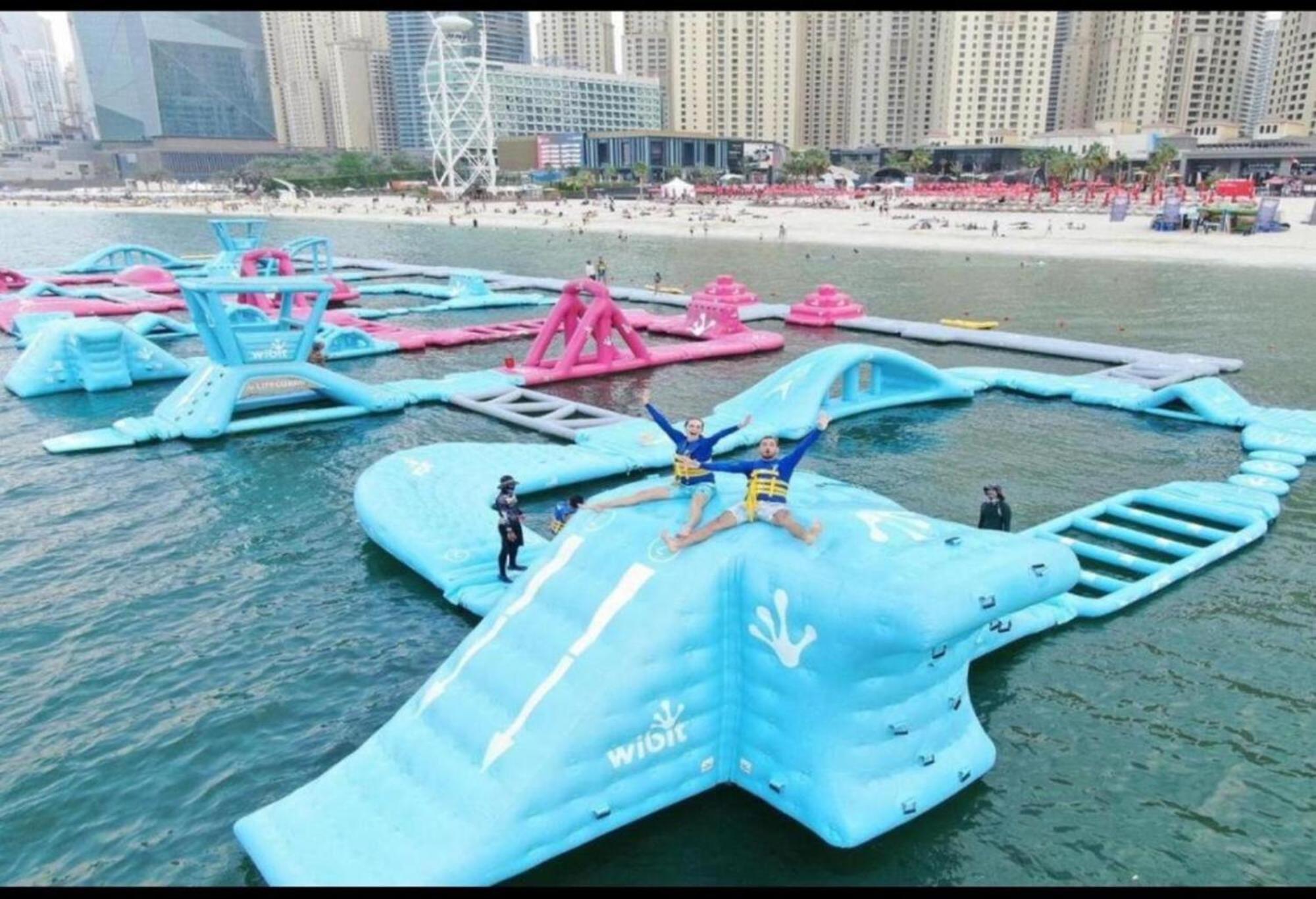 Ahlan New Horizon Marina Beach Jbr Dubai Exterior photo