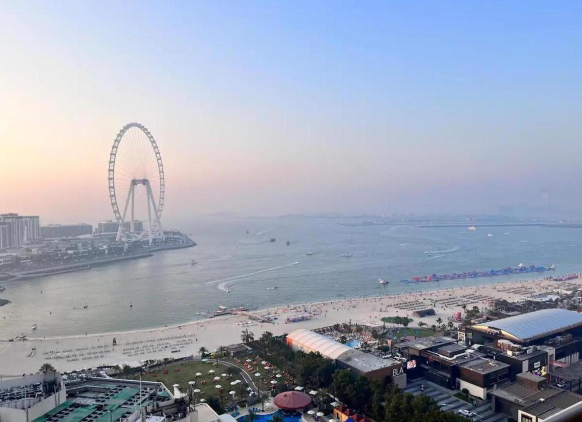 Ahlan New Horizon Marina Beach Jbr Dubai Exterior photo